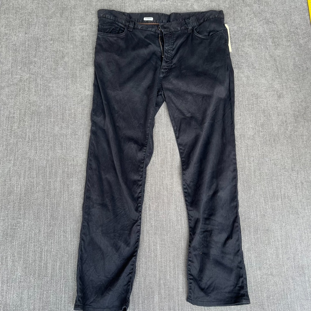 Ermenegildo Zegna Pants Mens 36 Black Denim Slim Fit Sony Pictures Costume